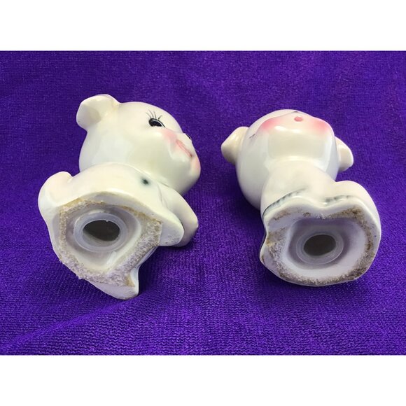Anthropomorphic Puppy Dog Salt & Pepper Shakers Dalmatian Puppy Salt and Pepper - Picture 10 of 12